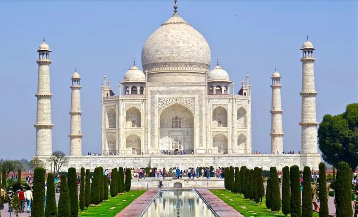  Taj Mahal dazzles after recent rains as Yamuna level rises