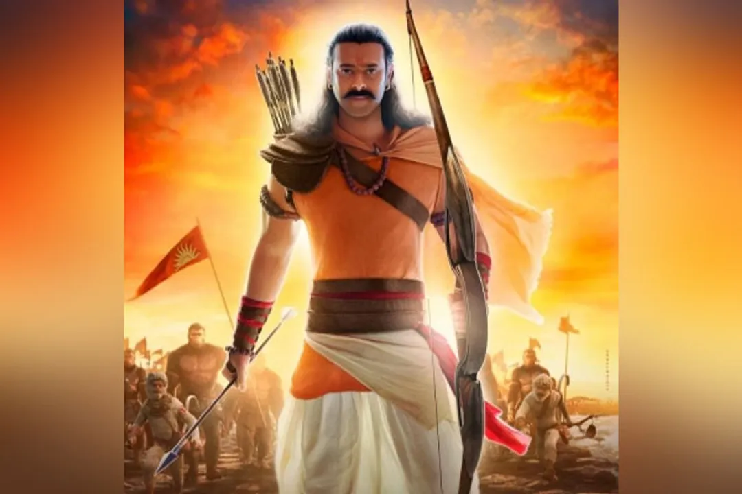  On Prabhas' b'day, 'Adipurush' team releases his Lord Ram look