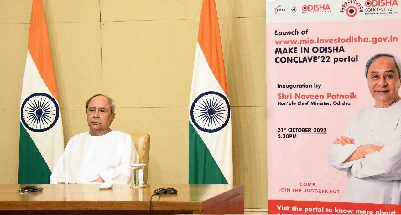  CM launches website, app for Make in Odisha Conclave-2022