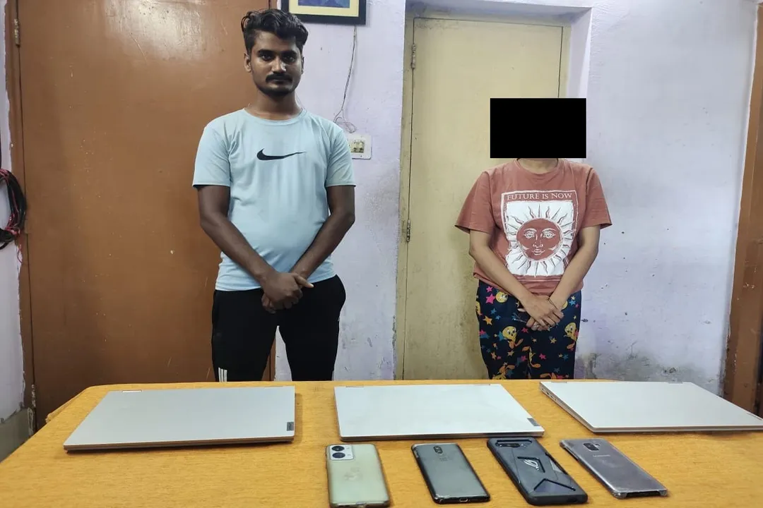  MBA girl student among 2 arrested over alleged theft of laptops, mobile phones