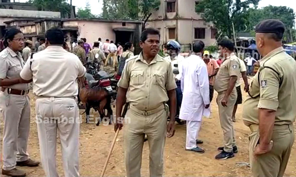  Man cremates dead calf inside school premises, triggers tension