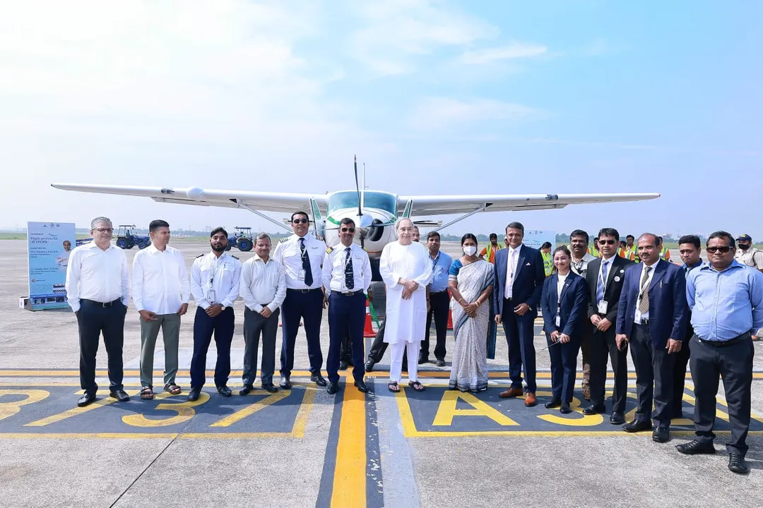  Bhubaneswar-Jeypore direct flight service flagged off
