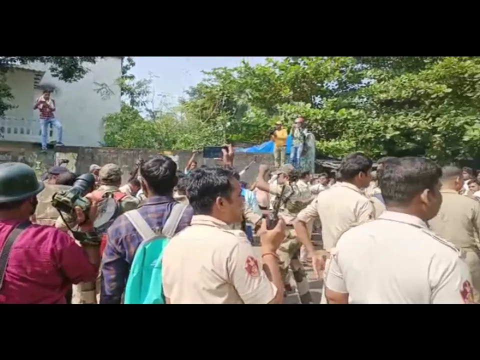  ZP member's death case: Protests by Congress' student wing rock Odisha capital