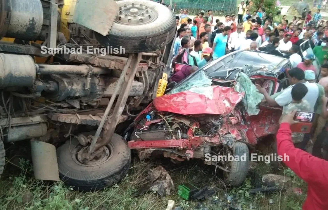  4 dead, 1 more critically injured as speeding Hyva rams into car in Keonjhar