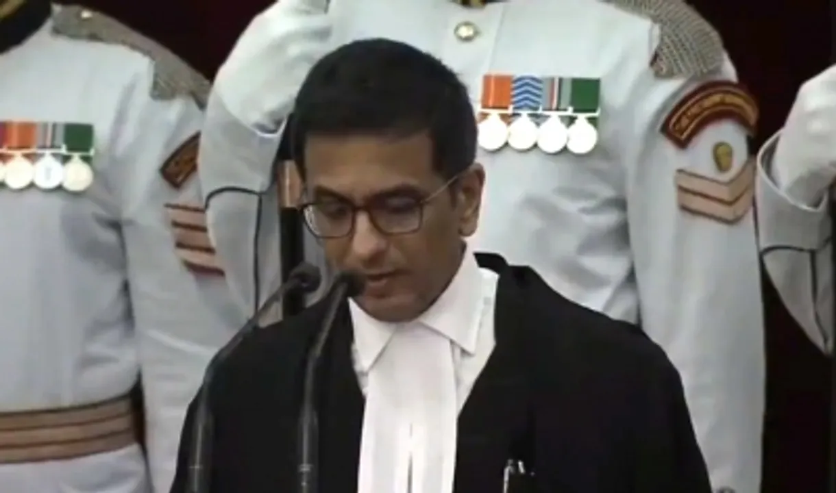  Justice DY Chandrachud sworn-in as 50th Chief Justice of India