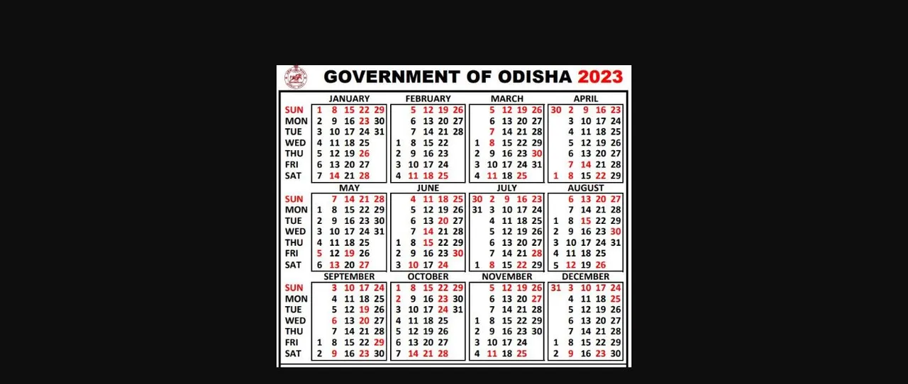  List of Holidays for 2023 declared by Odisha Government; Check Govt Calendar 2023