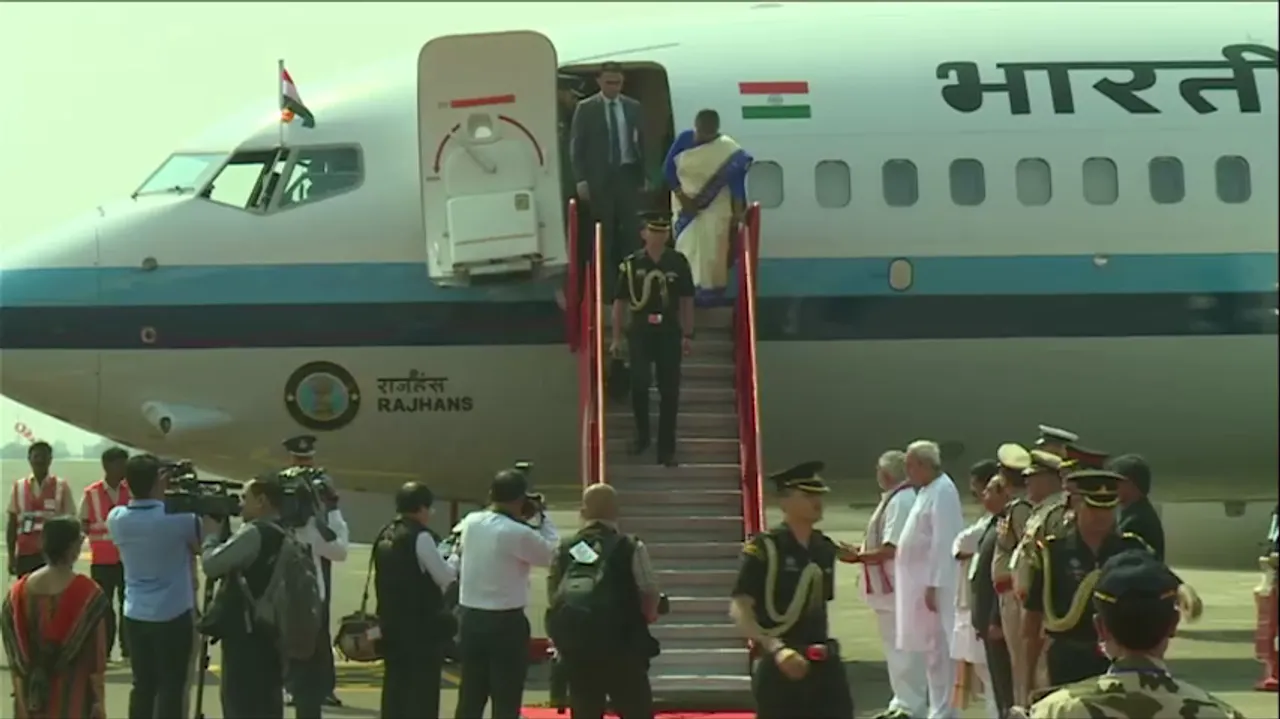  President Droupadi Murmu embarks on two-day visit to Odisha
