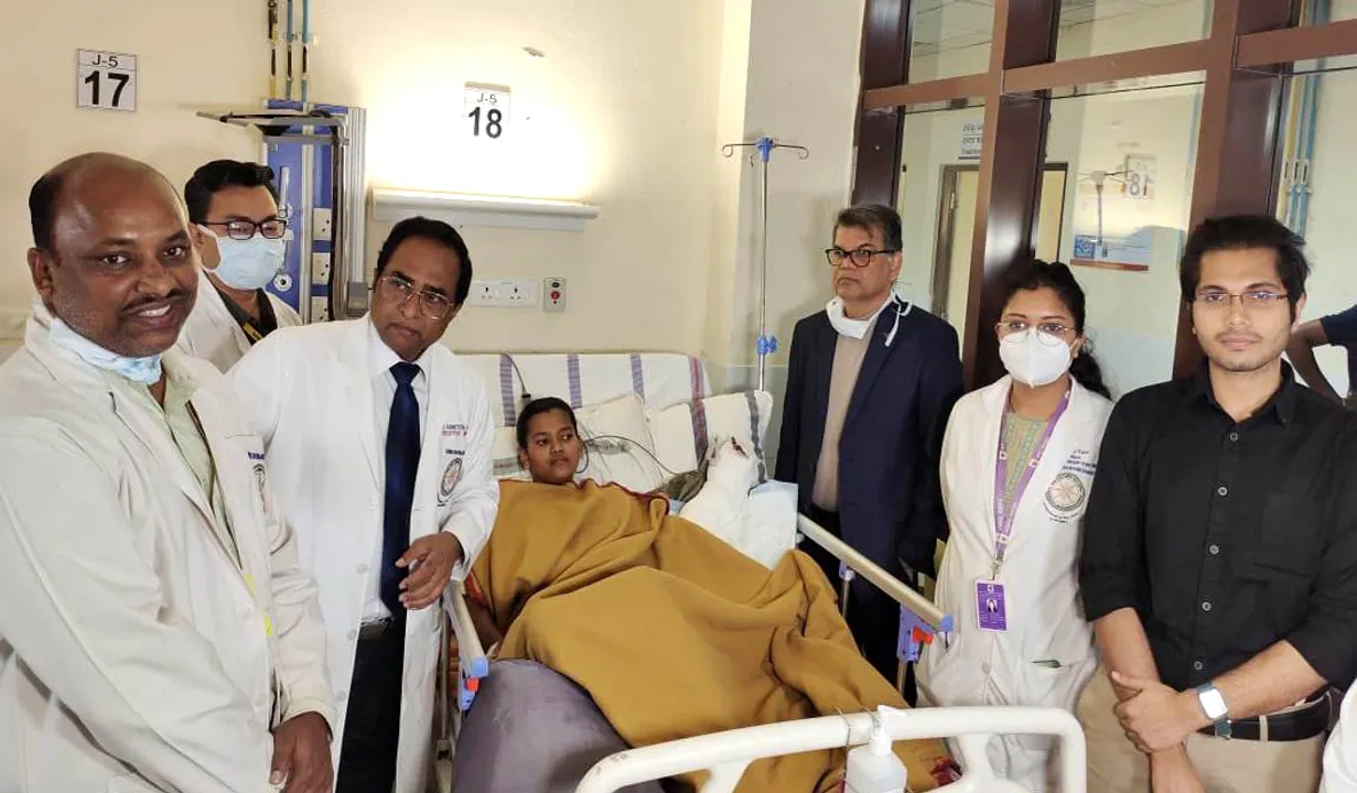  Young woman gets back her arm after successful forearm reimplantation at AIIMS