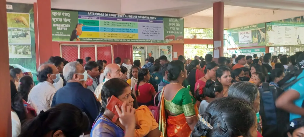  All-time highest footfall on Christmas Day at Nandankanan Zoological Park