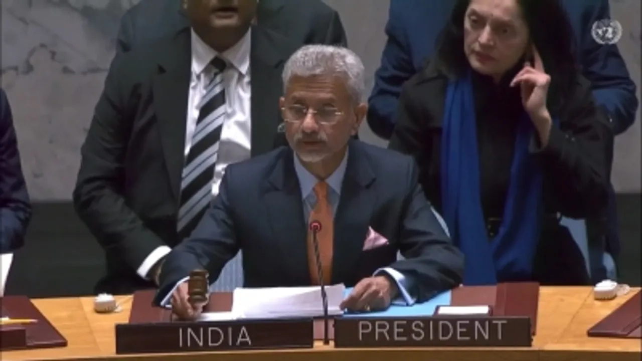  Jaishankar discusses India's G20 leadership with Guterres