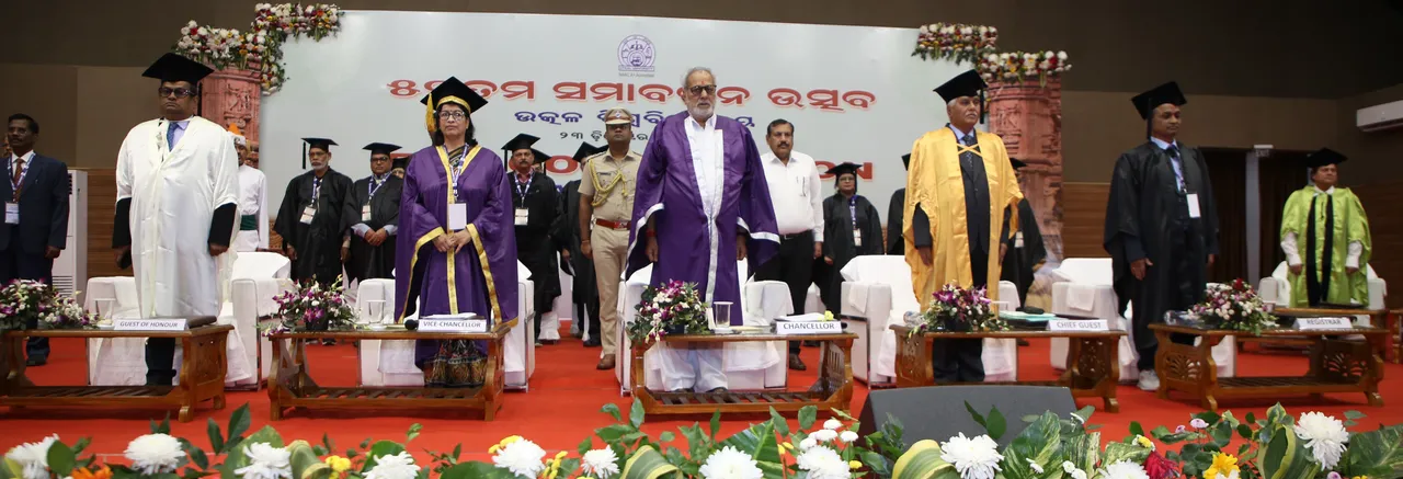  Odisha: 163 scholars receive doctorate degrees at 52nd convocation of Utkal University