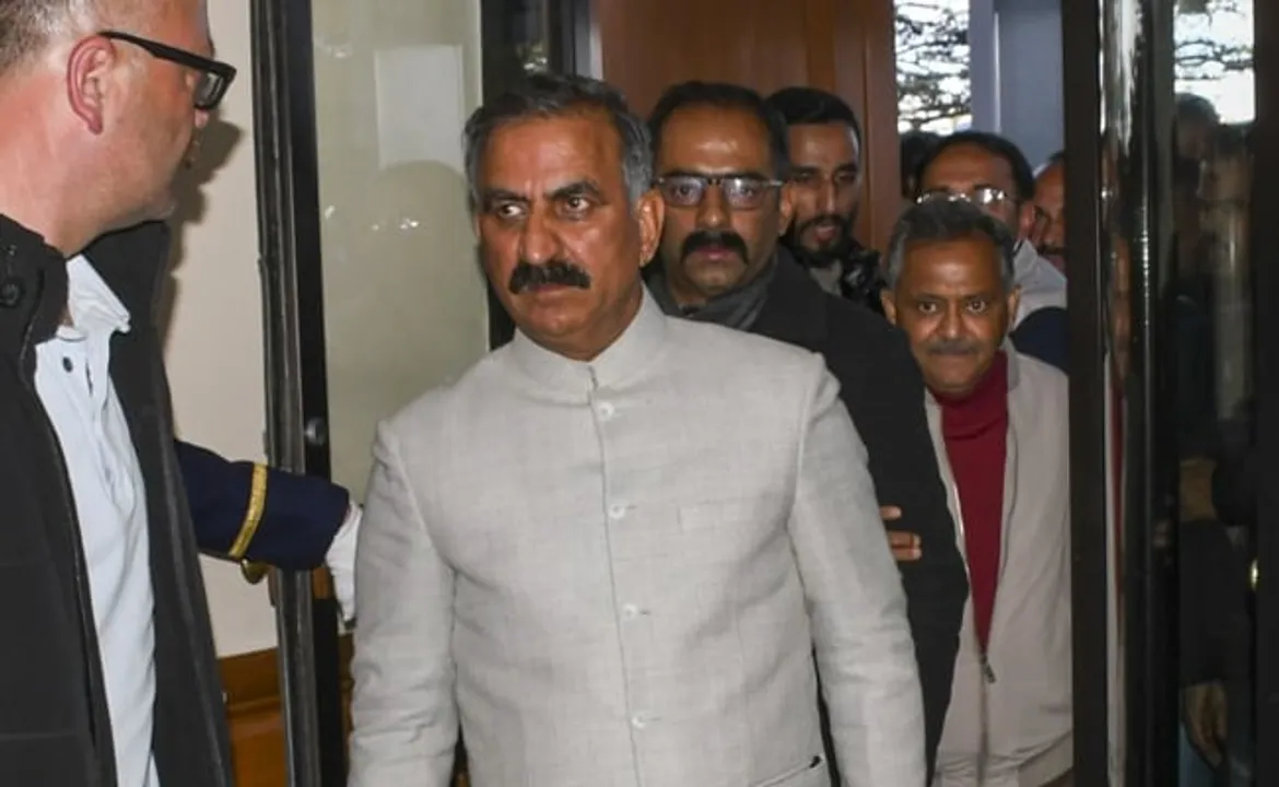  Himachal CM Sukhvinder Singh Sukhu tests Covid positive