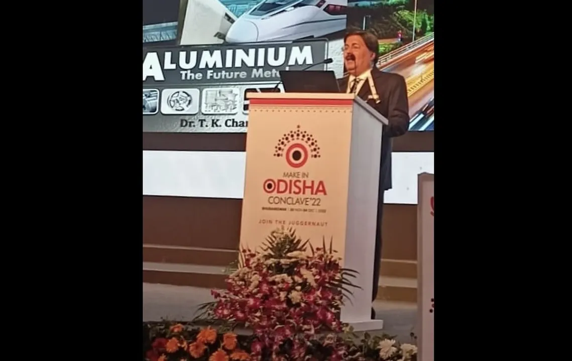  Odisha is first in bauxite, alumina, aluminium production and will be first in downstream production as well: Dr TK Chand 