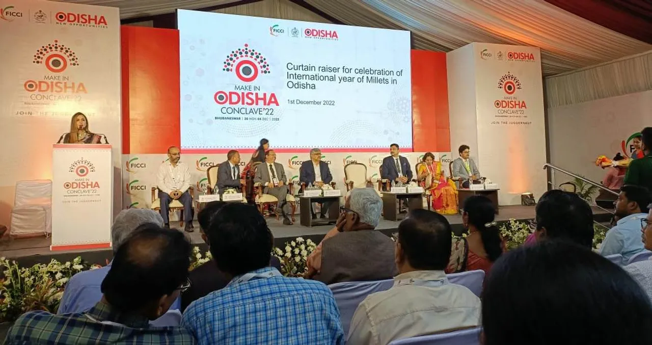  Curtain-Raiser for International Year of Millets held at Make in Odisha Conclave-2022