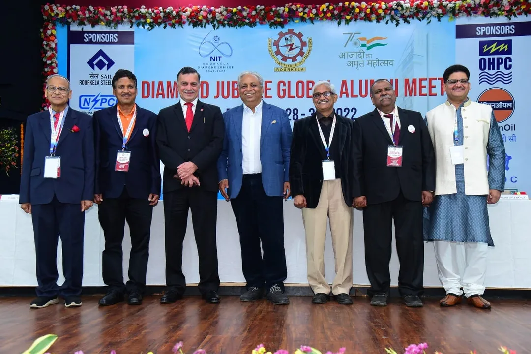  Alumni reunite for Diamond Jubilee Global Meet at NIT-R in Odisha