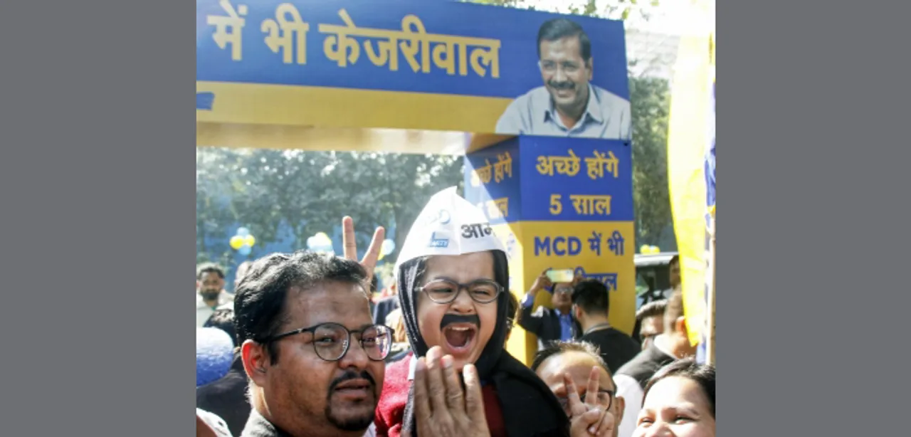  AAP ends BJP's 15 year-rule in MCD