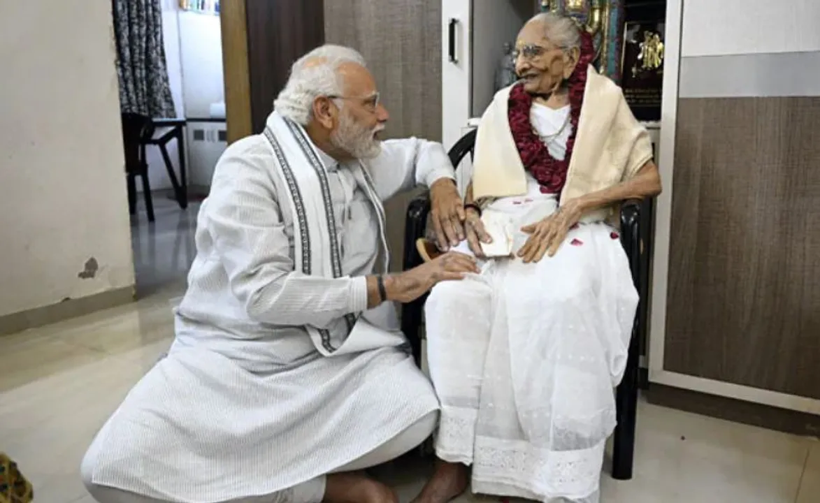  PM Narendra Modi's mother Heeraben Modi dies at 100