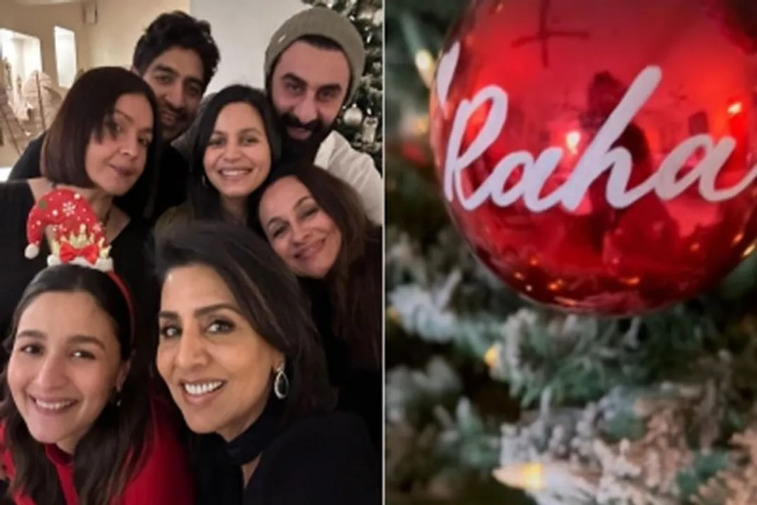  Ranbir-Alia's Christmas celebrations feature daughter Raha in an interesting cameo