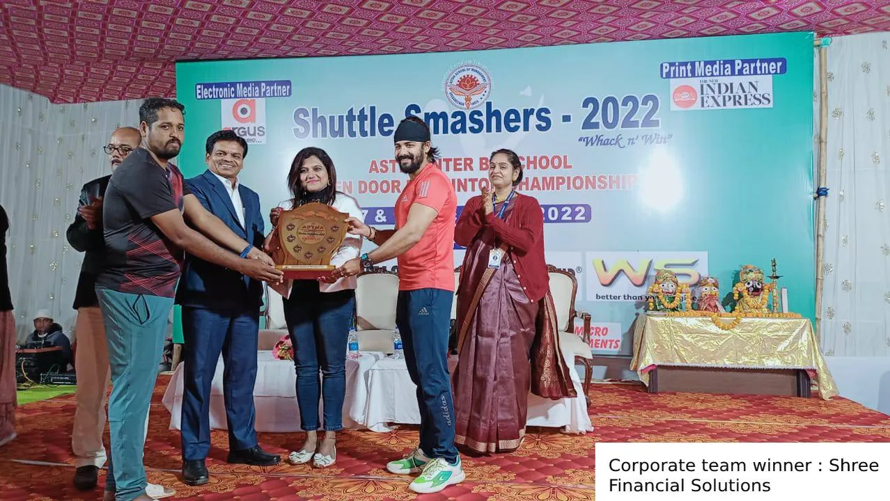  Shuttle Smashers 2022 conclues at ASTHA School of Management
