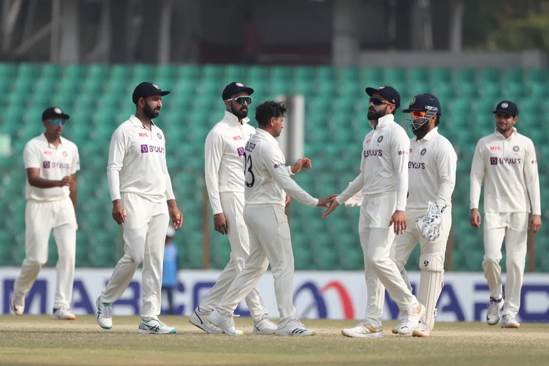  India beat Bangladesh by 188 runs in Chattogram Test, take 1-0 lead in two-match series