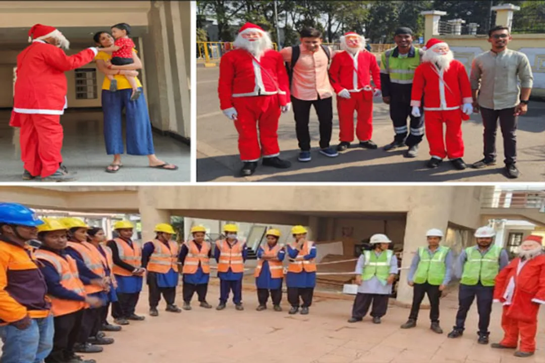  On Christmas, Vedanta Aluminium drives safety awareness through Safety Santa