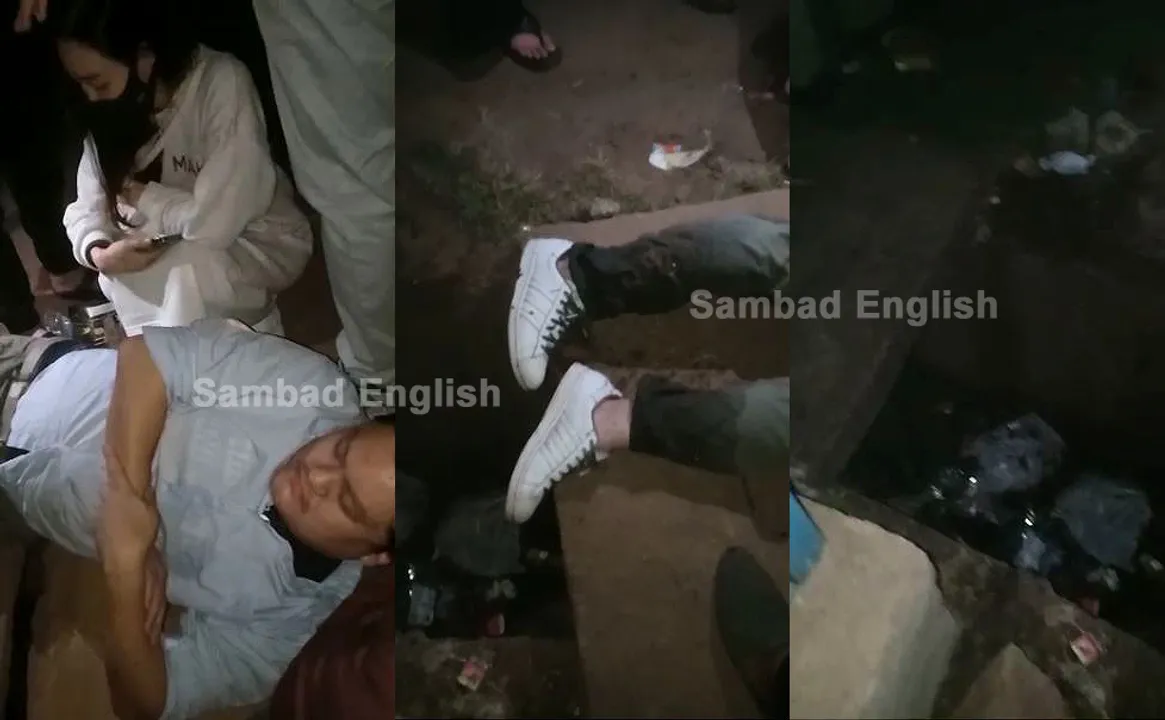  South Korean photo journalist falls into open drain, sustains grievous injuries