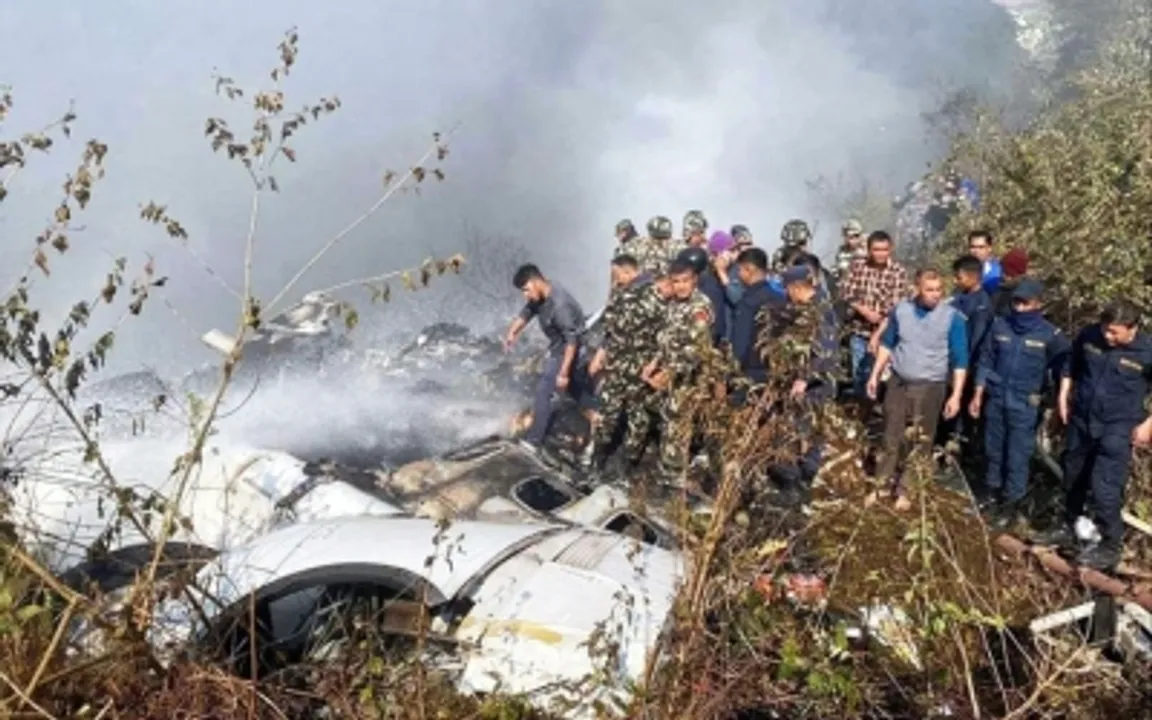  Plane with five Indians onboard crashes in Nepal: Indian embassy issues helpline numbers