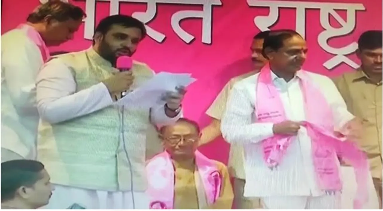  Former Odisha CM Giridhar Gamang, others join BRS