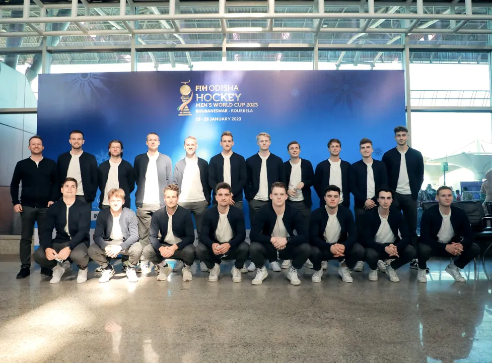  Germany team lands in Odisha with an aim to clinch their third Men's Hockey World Cup title