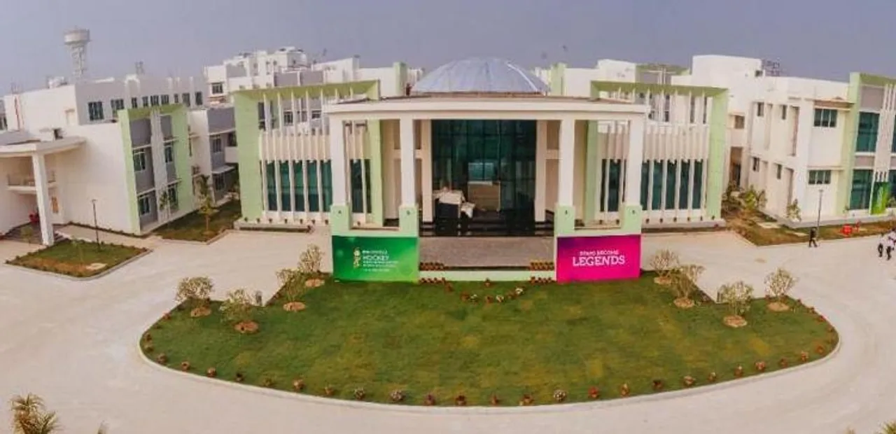  Inside pictures of World Cup Village in Rourkela
