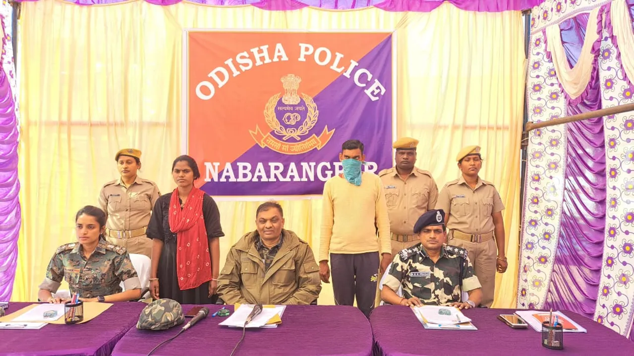 Woman Maoist, aide apprehended in joint operation in Odisha's Nabarangpur