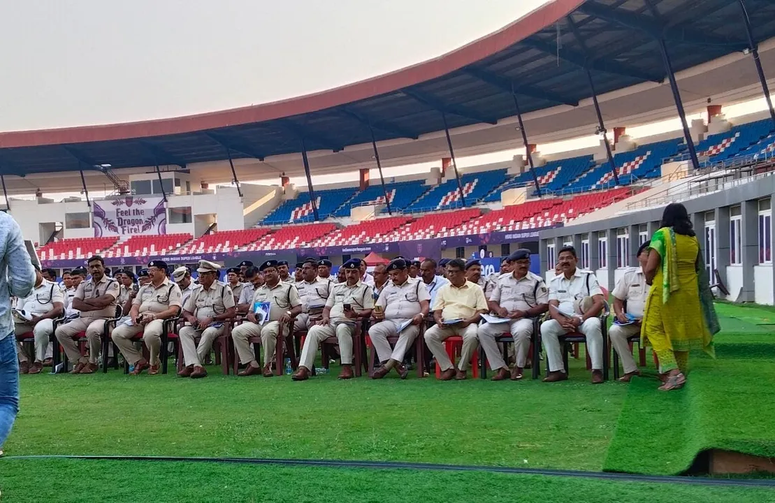  Odisha: Massive police bandobast in Bhubaneswar for hockey world cup