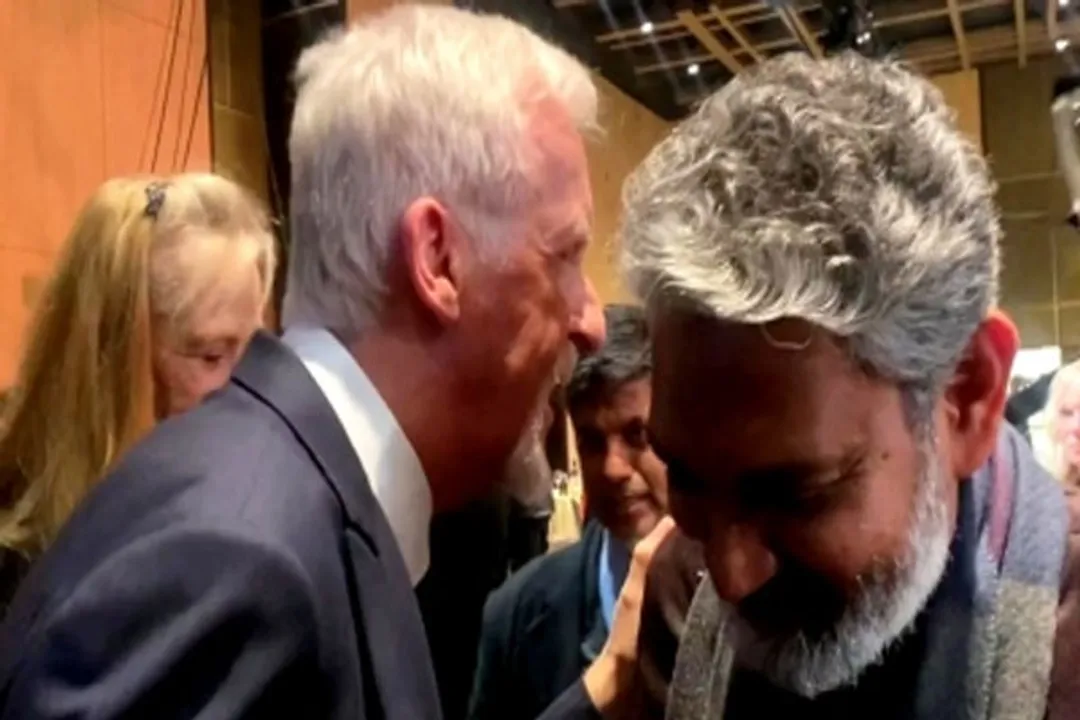  Cameron to Rajamouli: If you ever want to make a movie over here, let's talk