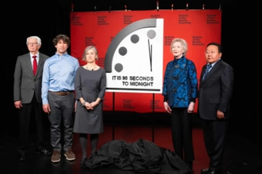 'Doomsday Clock' set at 90 seconds to midnight amid Ukraine crisis