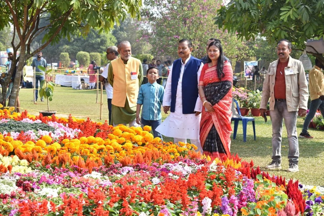  Annual flower show kicks off at Ekamra Kanan in Odisha capital