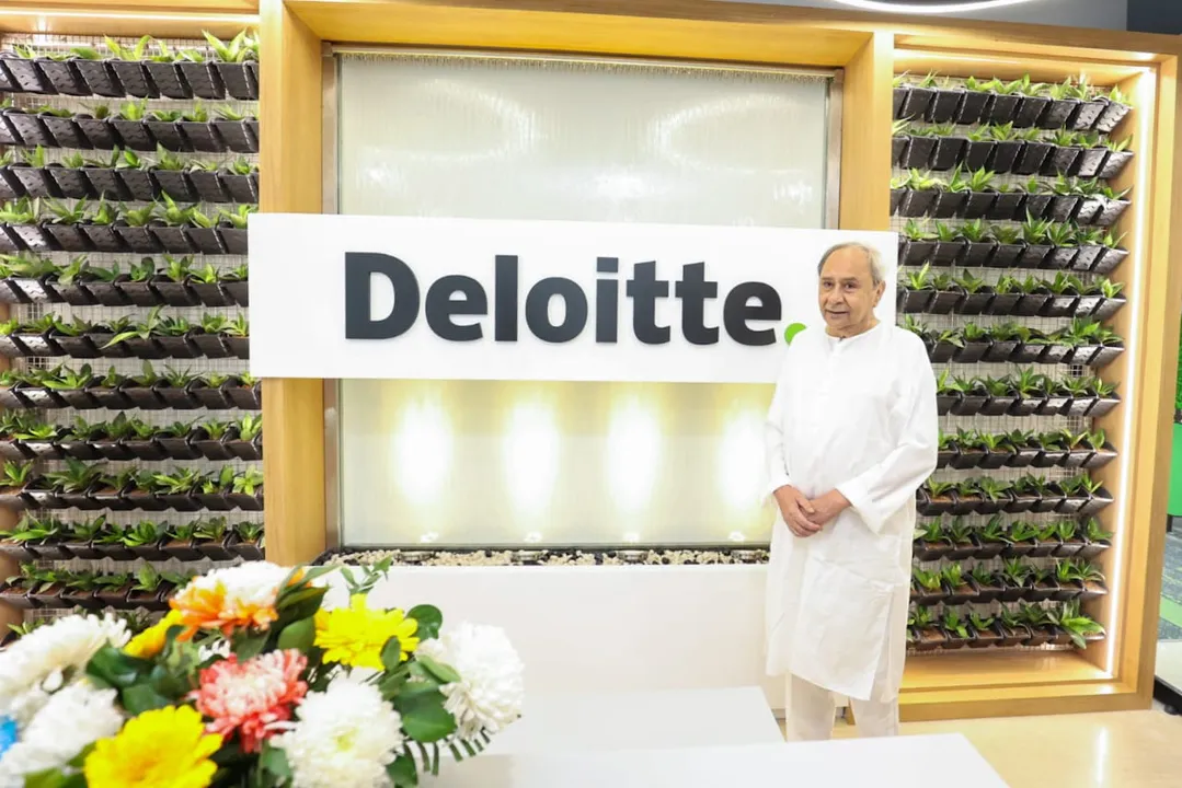  CM Naveen inaugurates Deloitte Tech Talent Hub in Bhubaneswar