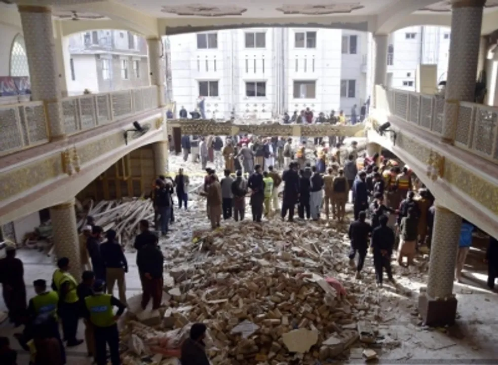  Peshawar mosque bomber was in police uniform