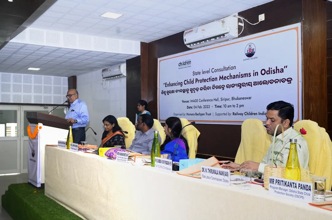  Consultation on 'Enhancing Child Protection Mechanism in Odisha’