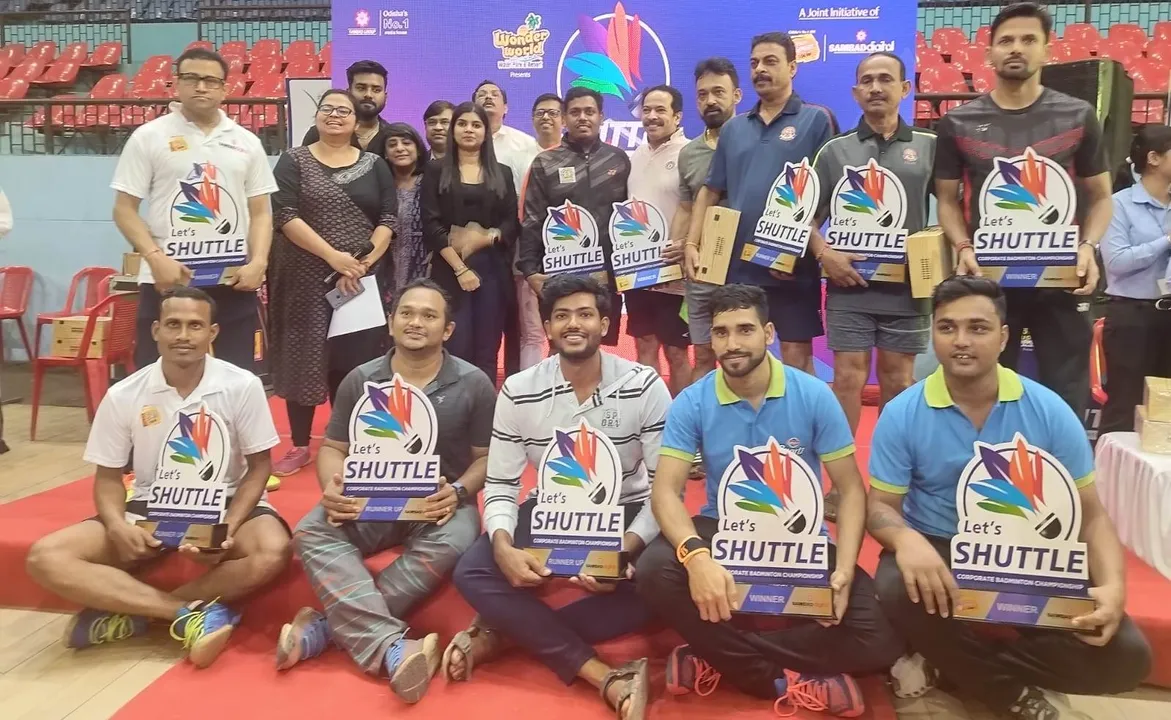  ‘Let’s SHUTTLE’ corporate badminton championship concludes
