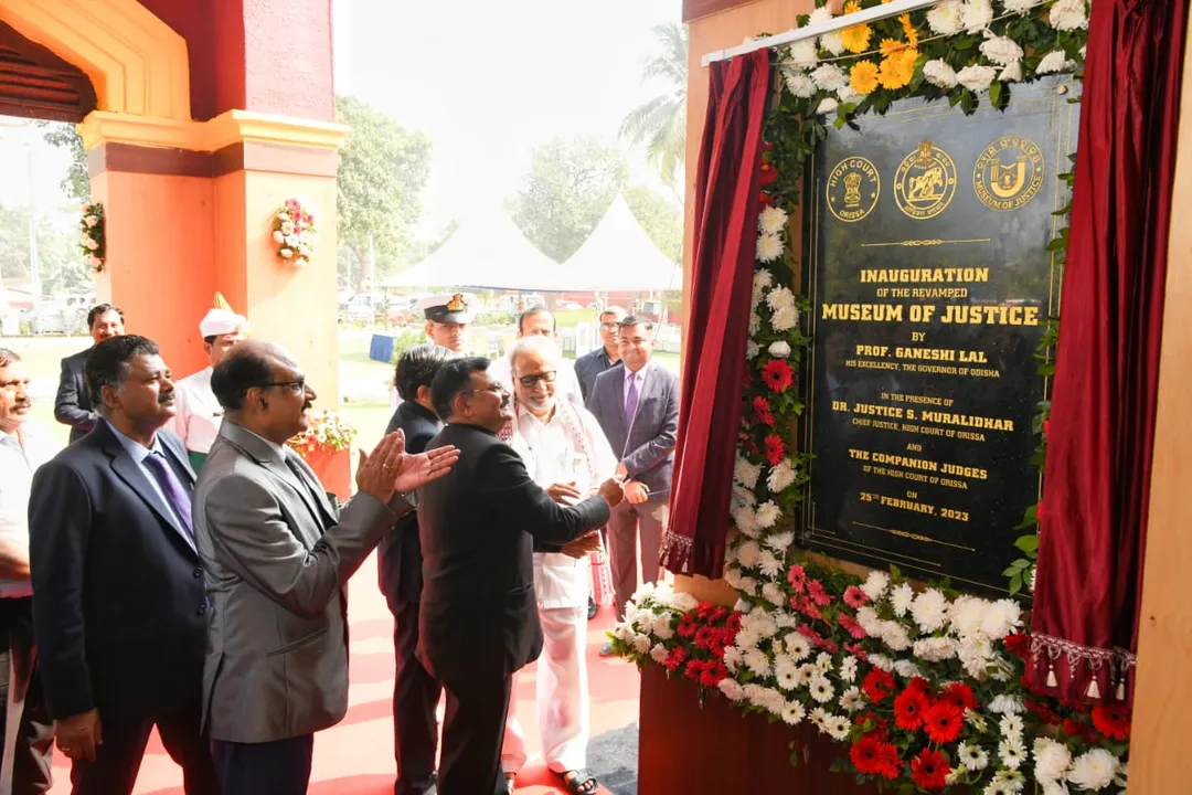  Odisha Governor inaugurates Museum of Justice in Cuttack