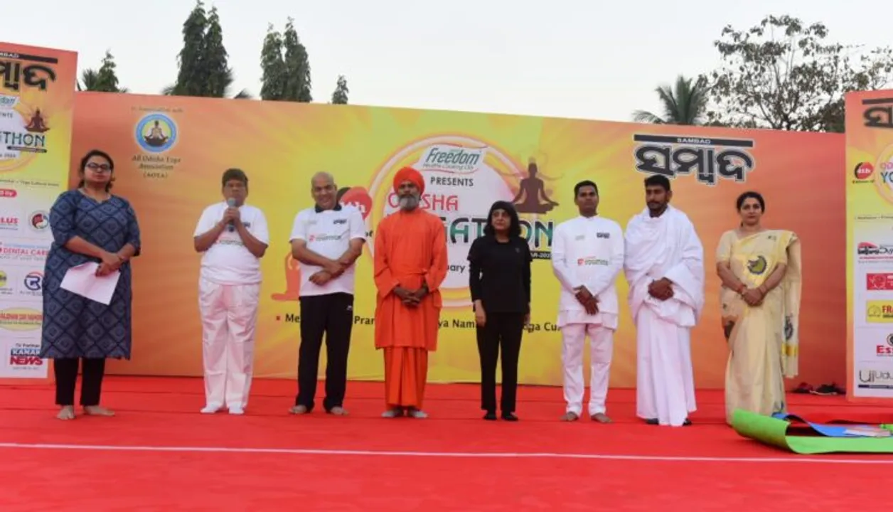  4th edition of Yogathon hosted in Bhubaneswar