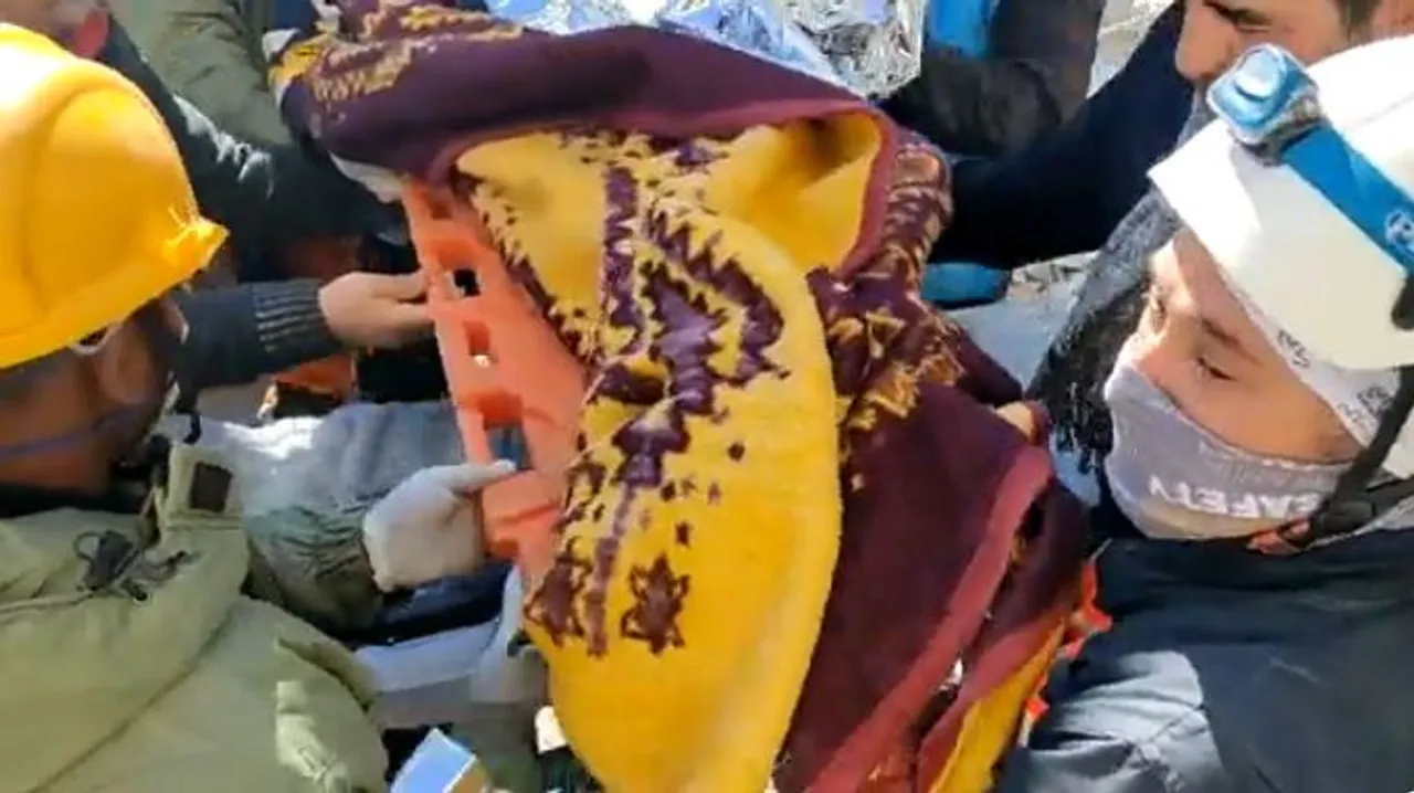  Watch Video: NDRF rescues 6-year-old girl from debris in earthquake-hit Turkey