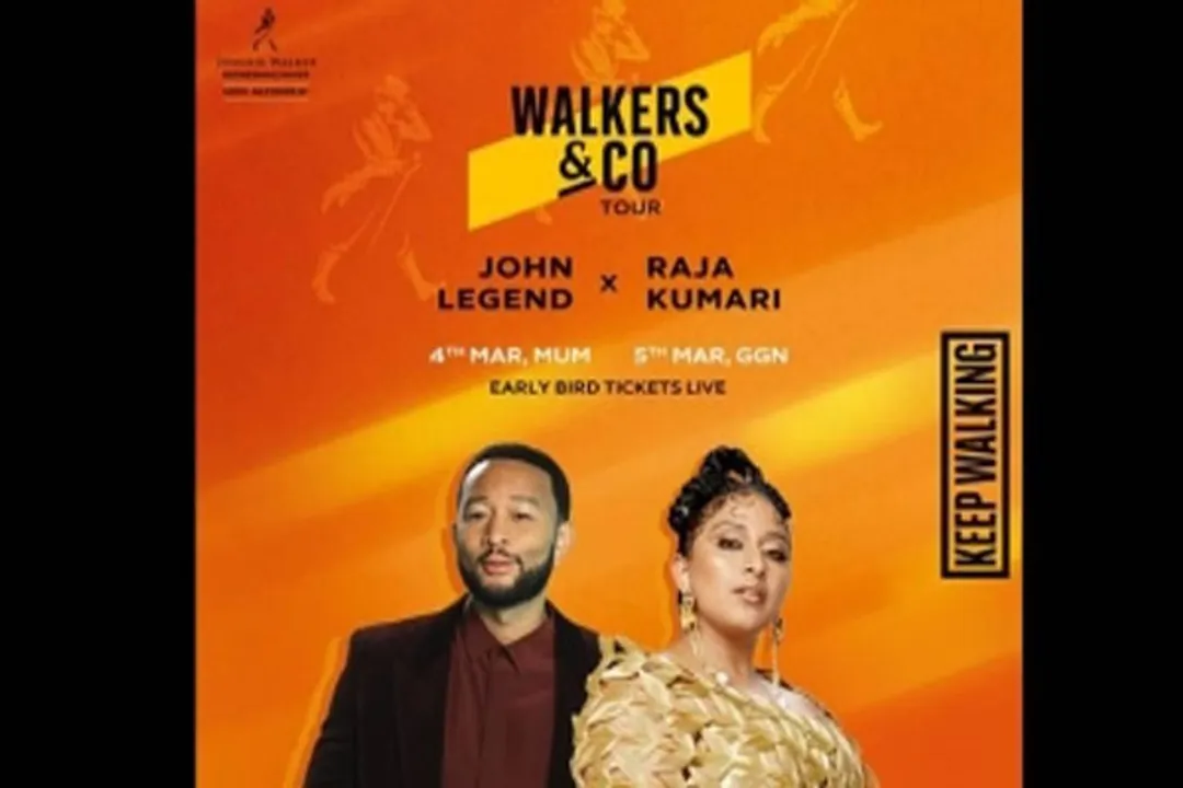  John Legend and Raja Kumari together for an iconic experience in India