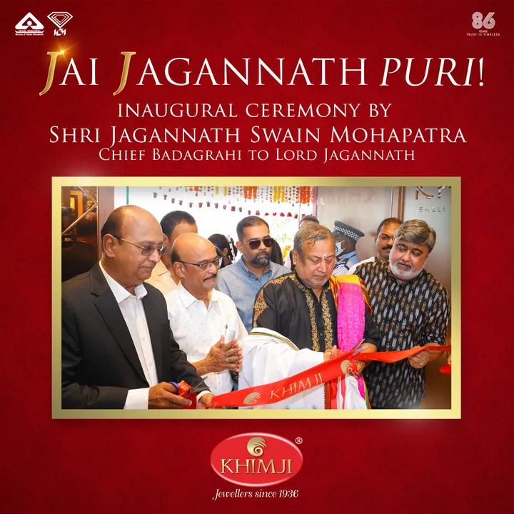  Odisha's Khimji Jewellers opens its 7th showroom at Puri
