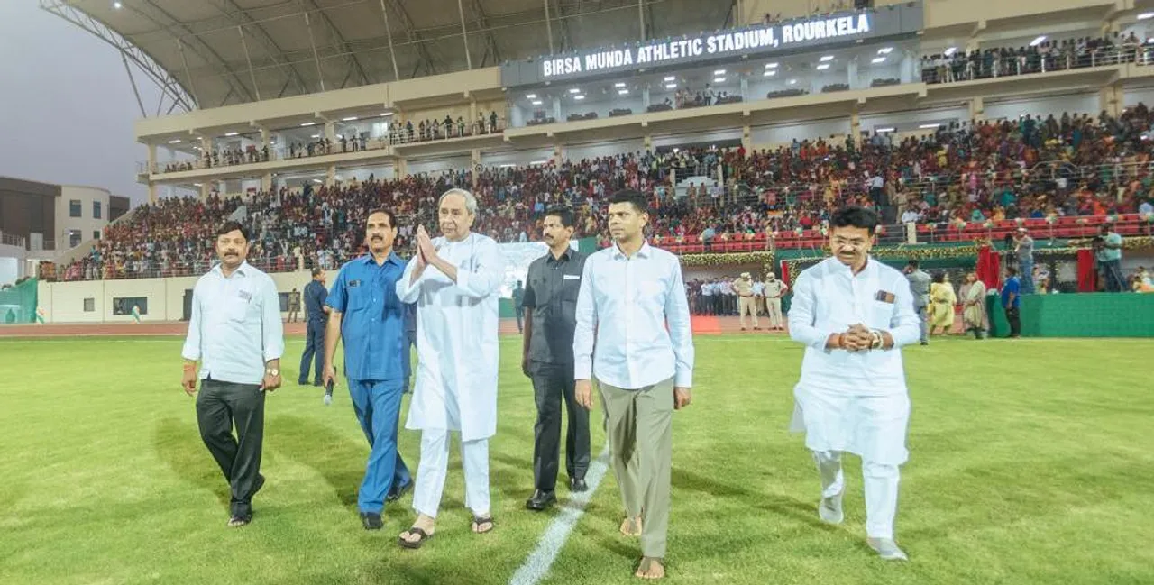  Odisha CM inaugurates Birsa Munda Athletic Stadium, Hockey Training Centres in Sundargarh
