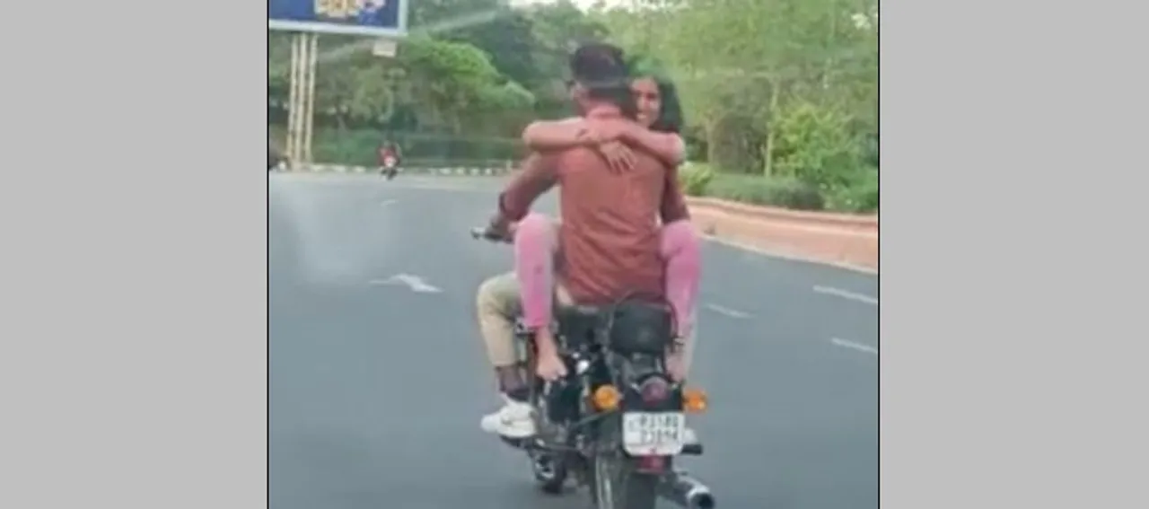  Cops look for couple seen romancing on bike on Holi eve