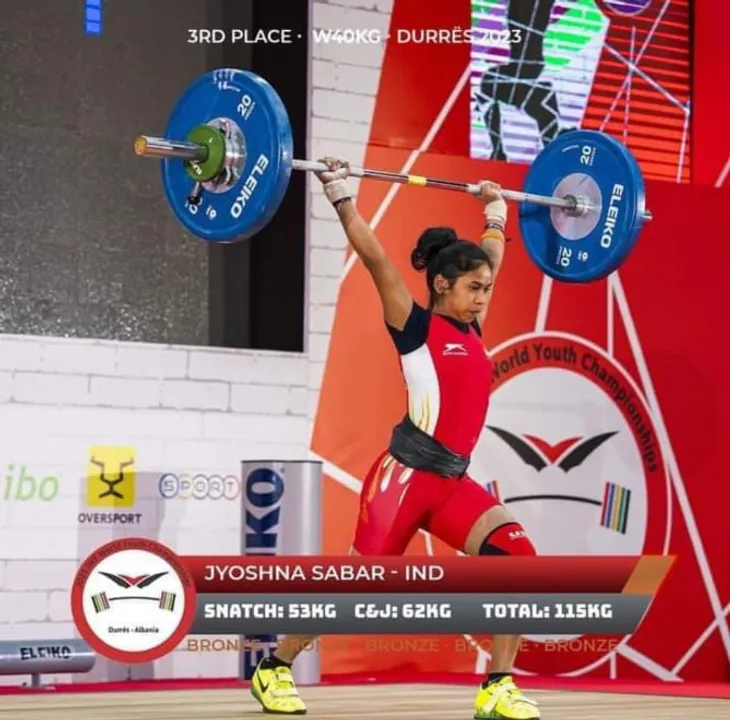  Odisha's Jyoshna Sabar bags silver, overall bronze at Youth World Weightlifting Championship