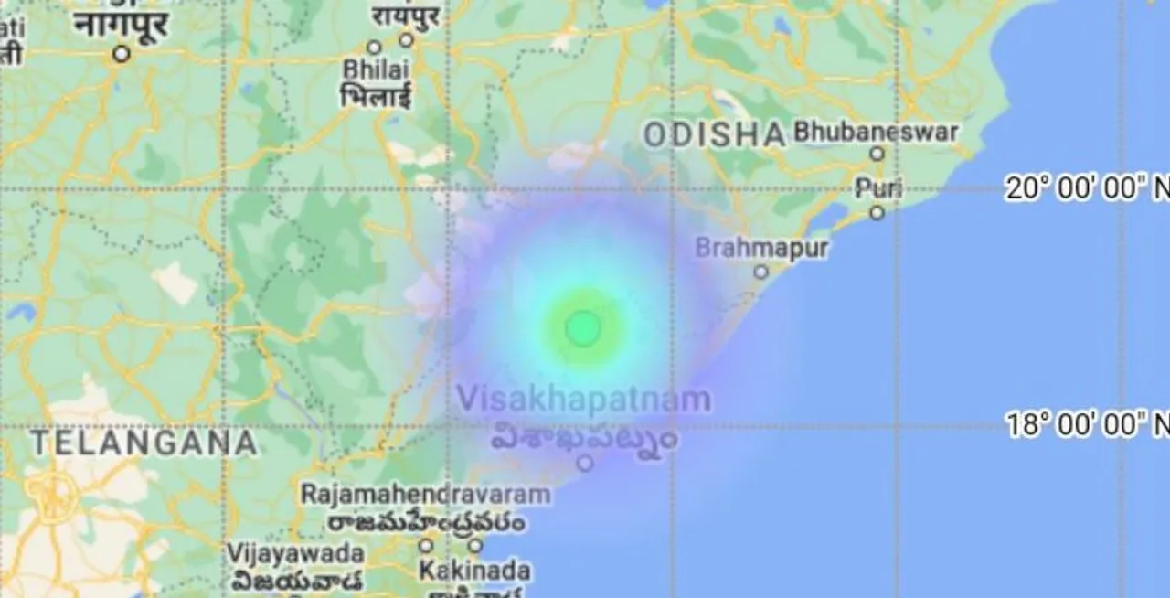  Mild earthquake hits Odisha's Koraput