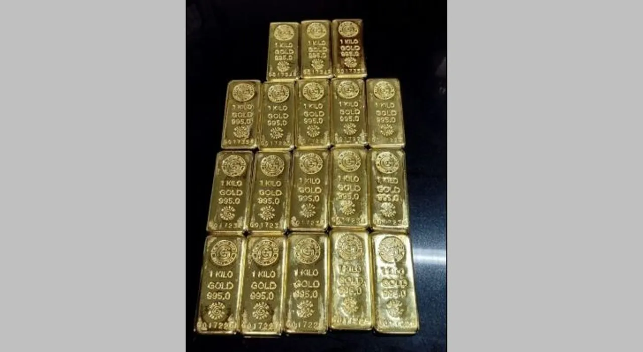  Man held at Chandigarh airport with 18 kg gold bricks