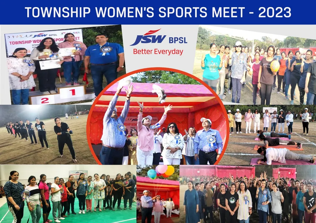  JSW BPSL Township Women's Sports Meet-2023 concludes